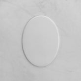 Placa Conmemorativa de Foto en Cerámica, 11 x 15 cm – Porcelana Ovalada para Lápidas
